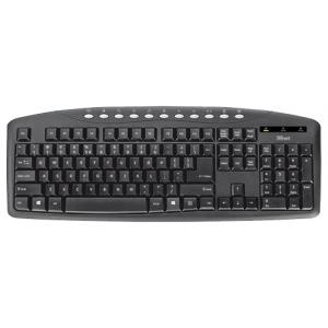 Trust Eyso Multimedia Keyboard Black USB