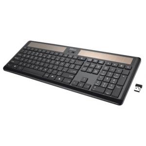 Trust Helios Wireless Solar Keyboard Black USB