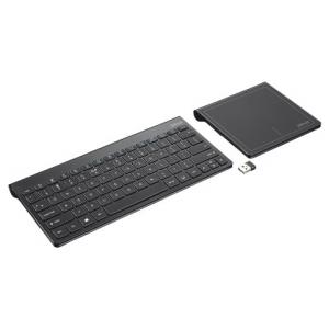 Trust Skid Wireless Keyboard & Touchpad Black USB