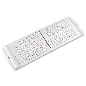 Verbatim Bluetooth Wireless Folding Mobile Keyboard - White 97872