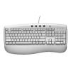 Logitech DeluxePlus Keyboard White PS/2