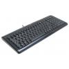 Logitech Ultra-Flat Keyboard Black USB PS/2