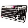 Logitech Wireless Keyboard K360 Fingerprint Flowers USB