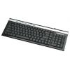 Manhattan Ultra Slim Multimedia Keyboard 177528 Black-Silver USB