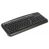 Oklick 320 M Multimedia Keyboard Black PS/2