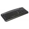 Oklick 320 M Multimedia Keyboard Black USB PS/2