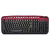 Oklick 330 M Multimedia Keyboard Black-Red PS/2