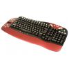 Oklick 780L Multimedia Keyboard Red-Black PS/2