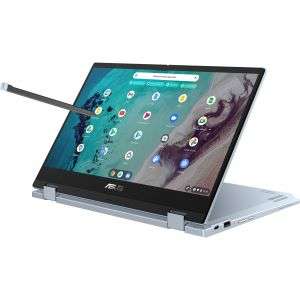 Asus 14" 256GB Multi-Touch 2-in-1 Chromebook Flip CX3 (AI Blue) CX3400FMA-DH586T-S