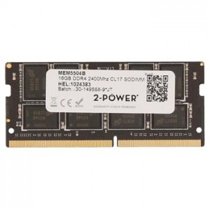 2-Power 16GB DDR4 2400MHz CL17 SODIMM 4X70N24889