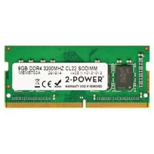 2-Power 2P-01AG875 8 GB 1 x 8 GB DDR4 3200 MHz