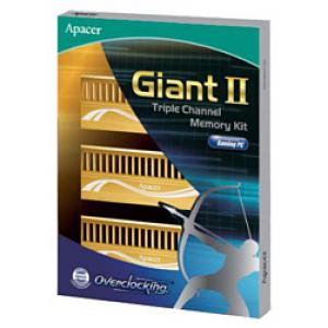 Apacer Giant II DDR3 1600 DIMM 3GB Kit (1GBx3)