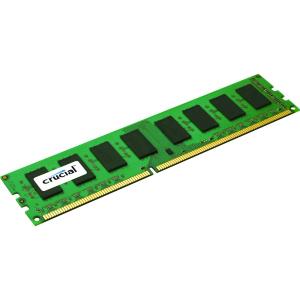 Crucial 4GB, 240-pin DIMM, DDR3 PC3-12800 Memory Module - CT51264BA160BJ