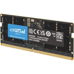 Crucial 64GB DDR5 5600 MHz SO-DIMM CT64G56C46S5