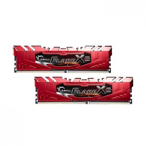 G.Skill Flare X Series Red 16GB (2x8GB) DDR4 2400MHz CL15 (F4-2400C15D-16GFXR)