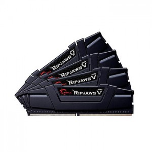 G.Skill RipJaws 5 Series Black 128GB (4x32GB) DDR4 2666MHz CL19 (F4-2666C19Q-128GVK)