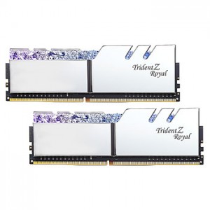 G.Skill Trident Z Royal 16GB (2x8GB) DDR4 3200MHz CL16 - Silver (F4-3200C16D-16GTRS)