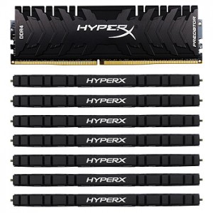 HyperX Predator Black 256GB (8x32GB) DDR4 3200MHz CL16 (HX432C16PB3K8/256)