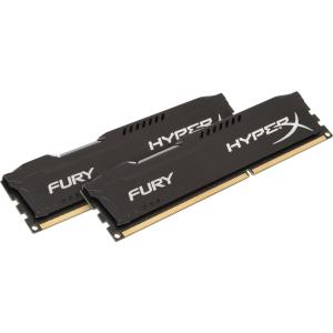 Kingston HyperX Fury Memory Black - 16GB Kit (2x8GB) - DDR3 1866MHz - HX318C10FBK2/16