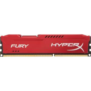 Kingston HyperX Fury Memory Red - 4GB Module - DDR3 1600MHz - HX316C10FR/4