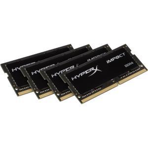 Kingston HyperX Impact SODIMM - 16GB Kit (4x4GB) - DDR4 2400MHz - HX424S15IBK4/16