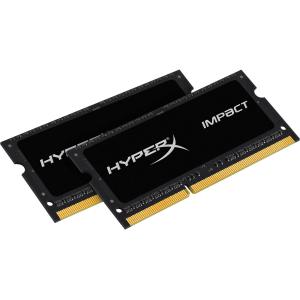 Kingston HyperX Impact SODIMM - 8GB Kit* (2x4GB) - DDR3L 1600MHz - HX316LS9IBK2/8