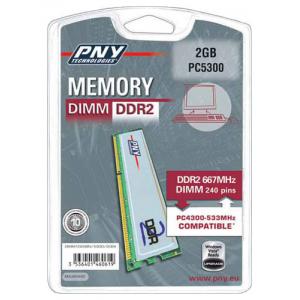 PNY Dimm DDR2 667MHz 2GB