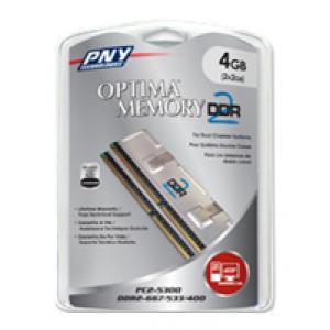 PNY Dimm DDR2 667MHz 4GB kit (2x2GB)