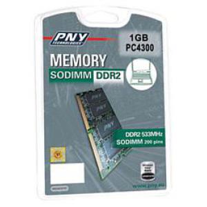 PNY Sodimm DDR2 533MHz 1GB