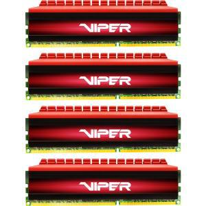 Patriot Memory Viper 4 Series DDR4 32GB (4 x 8GB) 2400MHz Low Latency Quad Kit - PV432G240C5QK