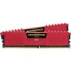 Corsair Vengeance LPX 16GB (2x8GB) DDR4 DRAM 2400MHz C14 Memory Kit - Red - CMK16GX4M2A2400C14R