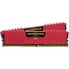 Corsair Vengeance LPX 16GB (2x8GB) DDR4 DRAM 2666MHz C16 Memory Kit - Red - CMK16GX4M2A2666C16R