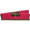 Corsair Vengeance LPX 32GB (2x16GB) DDR4 DRAM 2666MHz C16 Memory Kit - Red - CMK32GX4M2A2666C16R