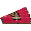 Corsair Vengeance LPX 32GB (4x8GB) DDR4 DRAM 2666MHz C16 Memory Kit - Red - CMK32GX4M4A2666C16R