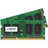 Crucial 16GB Kit (8GBx2), 204-Pin SODIMM, DDR3 PC3-12800 Memory Module - CT2KIT102464BF160B