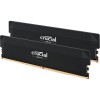 Crucial 32GB Pro Overclocking DDR5 6000 MT/s UDIMM Memory Kit (2 x 16GB, Black) CP2K16G60C36U5B