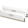 Crucial 32GB Pro Overclocking DDR5 6000 MT/s UDIMM Memory Kit (2 x 16GB, White) CP2K16G60C36U5W