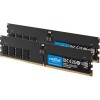 Crucial 64GB DDR5 6400 MHz CUDIMM Memory Kit (2 x 32GB) CT2K32G64C52CU5