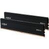 Crucial Pro 128GB DDR5 5600 MHz UDIMM Memory Kit (2 x 64GB) CP2K64G56C46U5