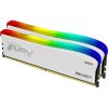 Kingston 16GB FURY Beast DDR4 RGB Special Edition RAM (White, 2 x 8GB) KF432C16BWAK2/16