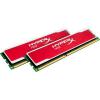 Kingston 8GB 1600MHz DDR3 Non-ECC CL9 DIMM (Kit of 2) XMP HyperX Blu Red Series - KHX16C9B1RK2/8X