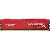 Kingston HyperX Fury Memory Red - 8GB Module - DDR3 1600MHz - HX316C10FR/8
