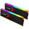 PNY 32GB XLR8 Gaming EPIC-X RGB DDR5 6400 MHz UDIMM Desktop Memory Kit (2 x 16GB) MD32GK2D5640036XRGB