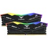 Team Group 32GB T-FORCE DELTA RGB DDR5 6400 MHz UDIMM Memory Kit (2 x 16GB, Black) FF3D532G6400HC32ADC01