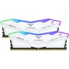 Team Group 32GB T-FORCE DELTA RGB DDR5 6400 MHz UDIMM Memory Kit (2 x 16GB, White) FF4D532G6400HC32ADC01