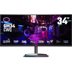 Cooler Master GM34-CWQ 34" CMI-GM34-CWQA-US