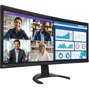 EIZO FlexScan EV3450XC 34.1" 1440p Curved Ultrawide Video Conferencing (Black) EV3450XC-BK