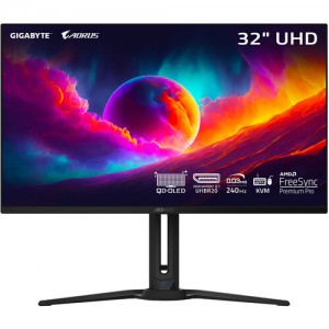 Gigabyte AORUS FO32U2 Pro 32" 4K HDR 240 Hz OLED Gaming (Black) AORUS FO32U2 P SA
