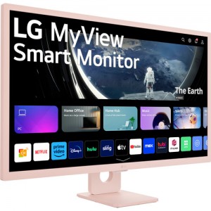 LG 31.5" MyView Smart (Pink) 32SR50F-P