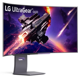 LG 45" UltraGear 1440p 240 Hz OLED Curved Gaming 45GS95QE-B